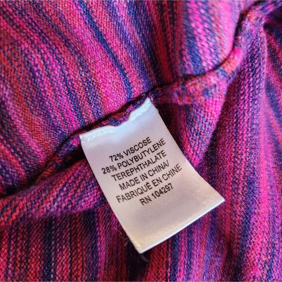 MILLY NEW MARLED PURPLE CASUAL SWEATER DRESS SIZE P - Picture 8 of 8